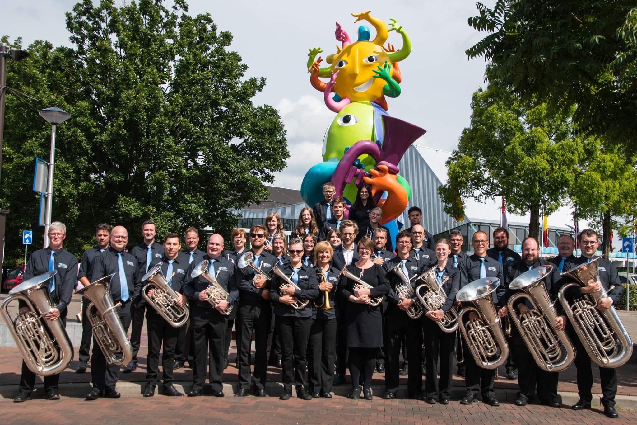 Brassband Hombeek op het WMC 2022